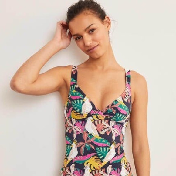 Boden Multicolor Tropical One Piece Swimsuit - Picture 4 of 13